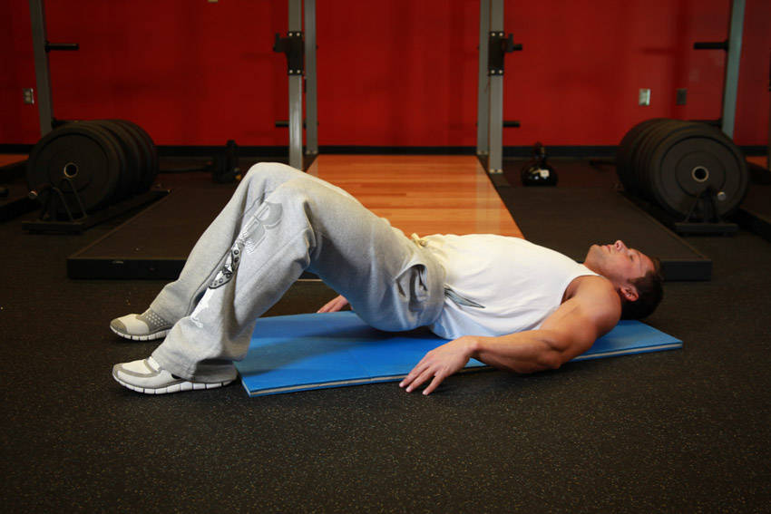 Butt Lift (Bridge) — starting position