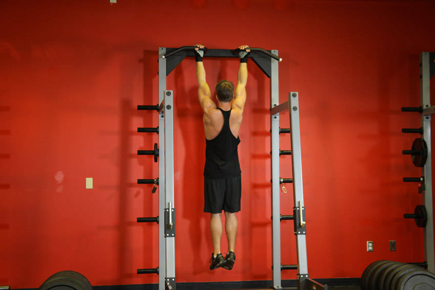Chin-Up — starting position