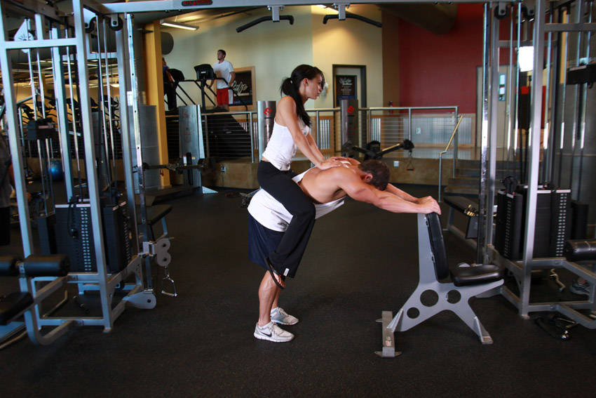 Donkey Calf Raises — starting position