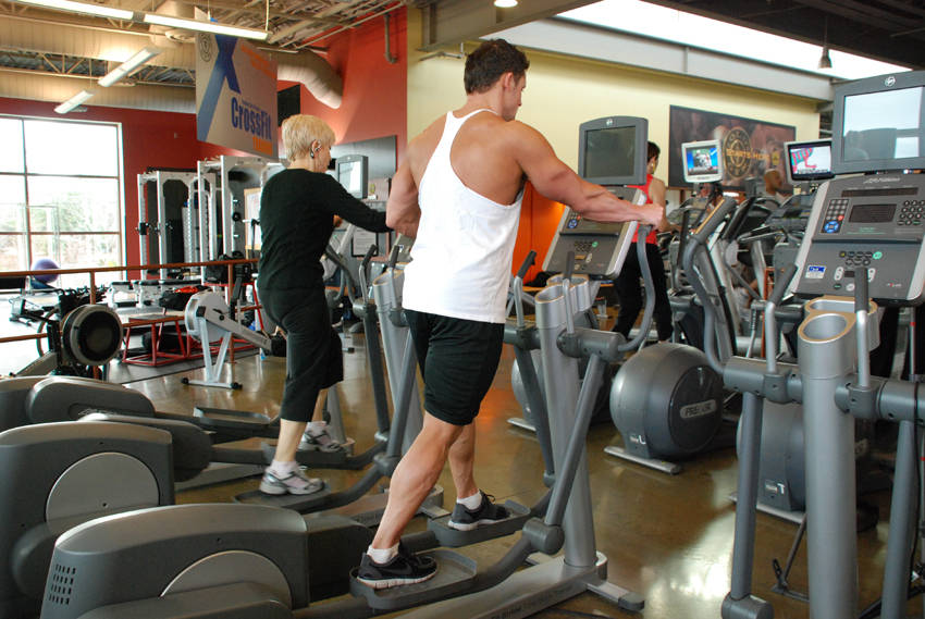 Elliptical Trainer — starting position