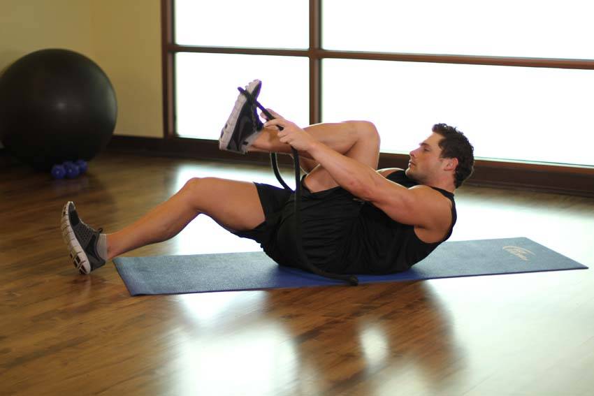 Hamstring Stretch — starting position
