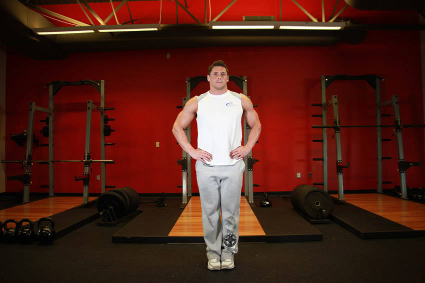 Knee Circles — starting position
