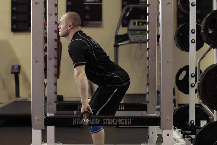 Rack Pulls — starting position