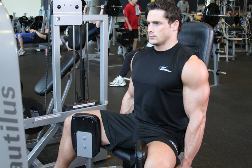 Thigh Adductor — starting position